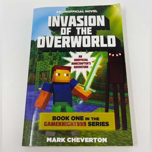 3/$15 Unofficial Minecraft: Invasion of the Overworld Book - Picture 1 of 6